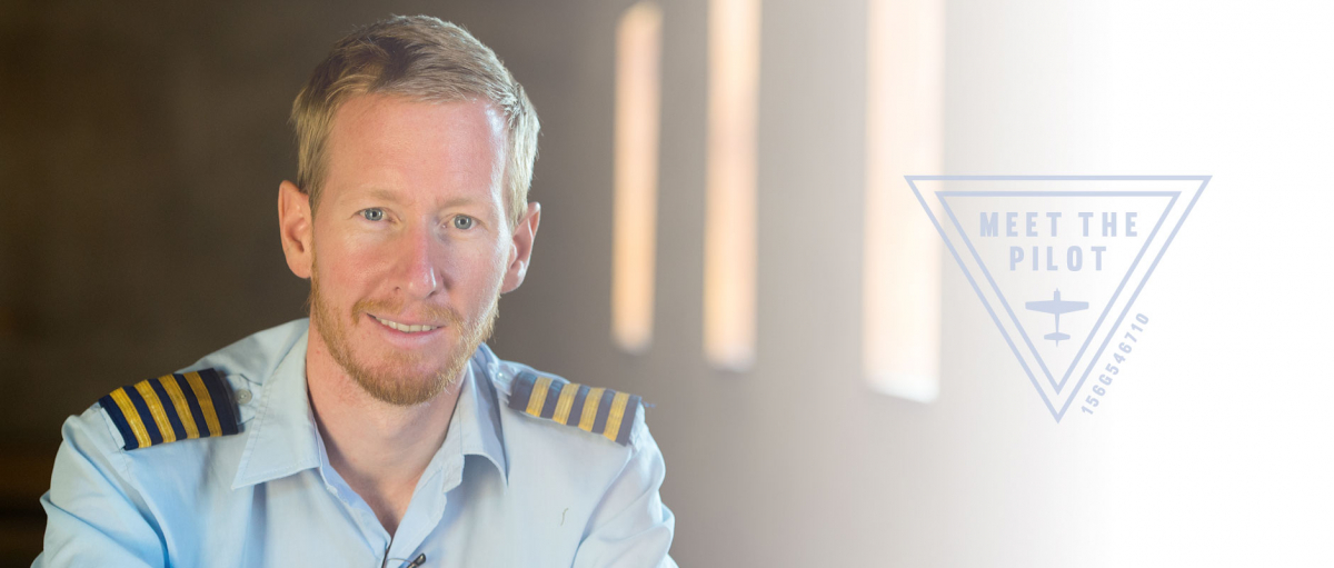 Picture of pilot Kirstein Combrink